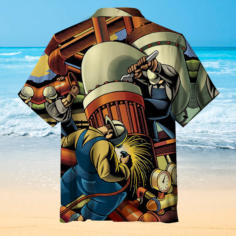 I Am an Plumber |Unisex Hawaiian Shirt