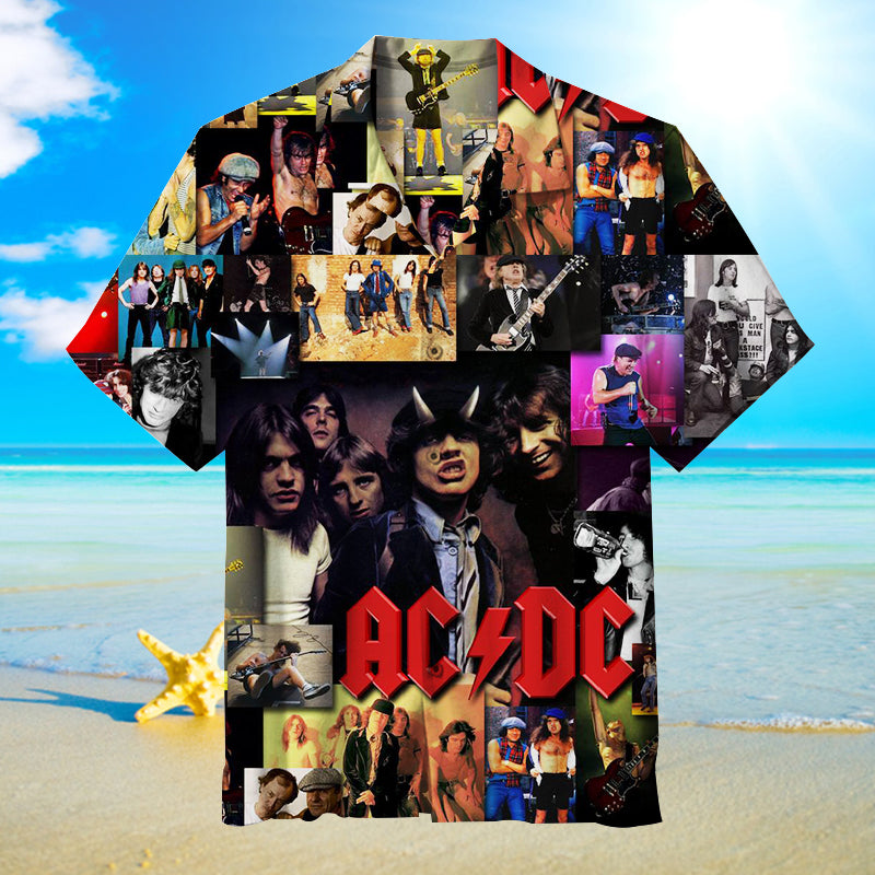 AC DC Unisex Hawaiian Shirt