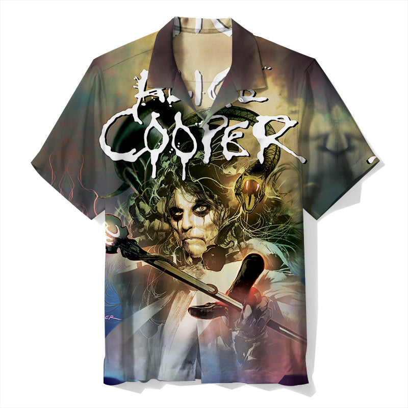 Alice Cooper Unisex Hawaiian Shirt