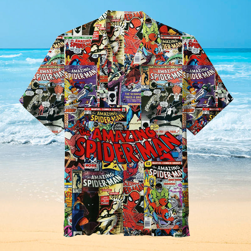 Amazing Spiderman Unisex Hawaiian Shirt