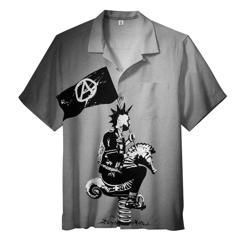 Anarcho-punk Hawaiian Shirt