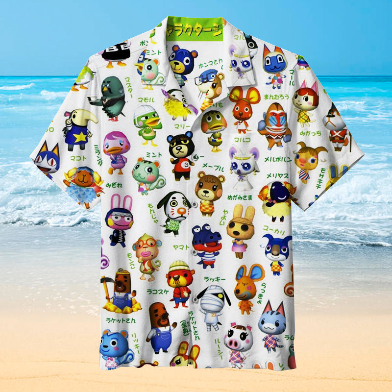 Animal Crossing Unisex Hawaiian Shirt