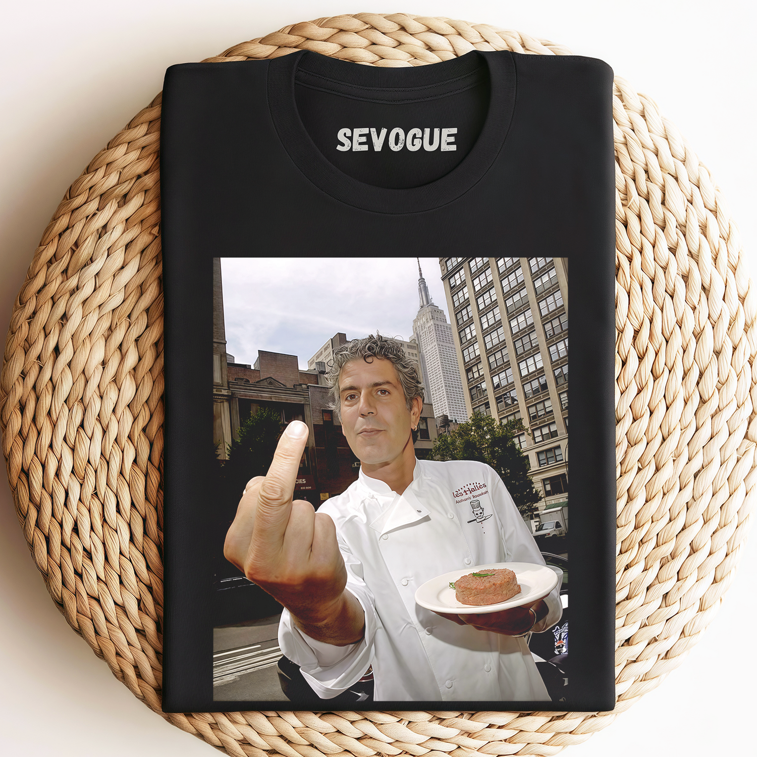 Anthony Bourdain Unisex Tee, Sweatshirt & Hoodie