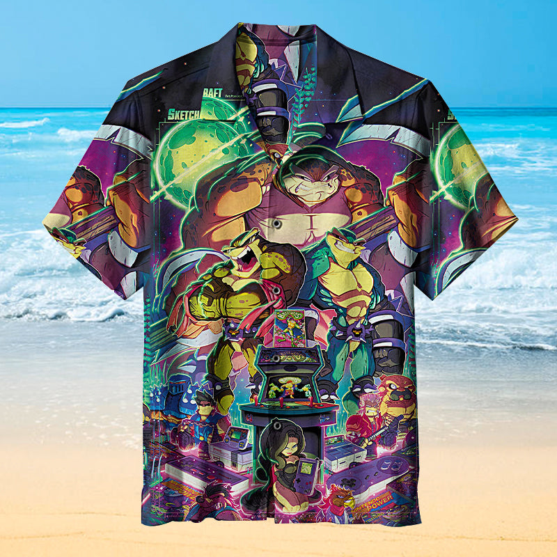 BT Gaming Tribute Print Universal Hawaiian Shirt