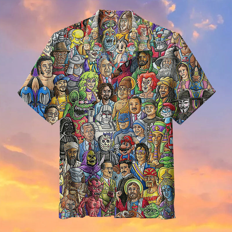 Bad and Good Universal Hawaiian Shirt