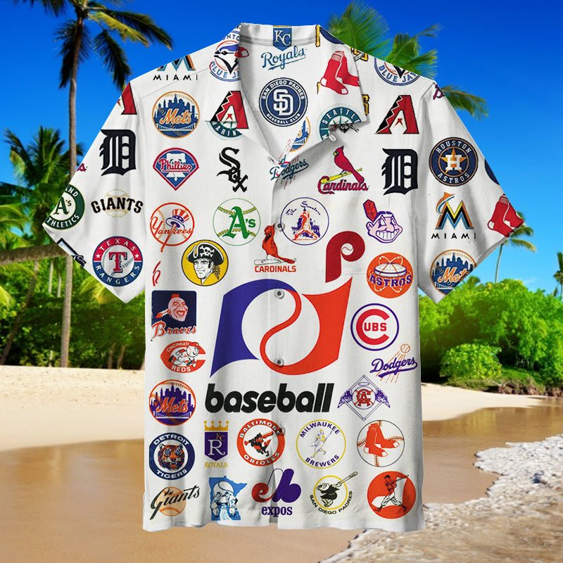 Baseball Hawaiian Shirt