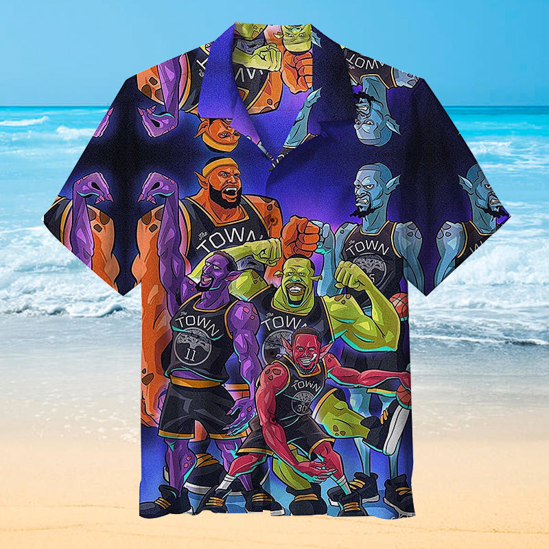 Basketball Monster Universal Hawaiian Shirt
