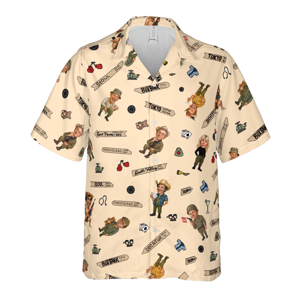 Best Care Anywhere in Korea M*A*S*H Hawaiian Shirt