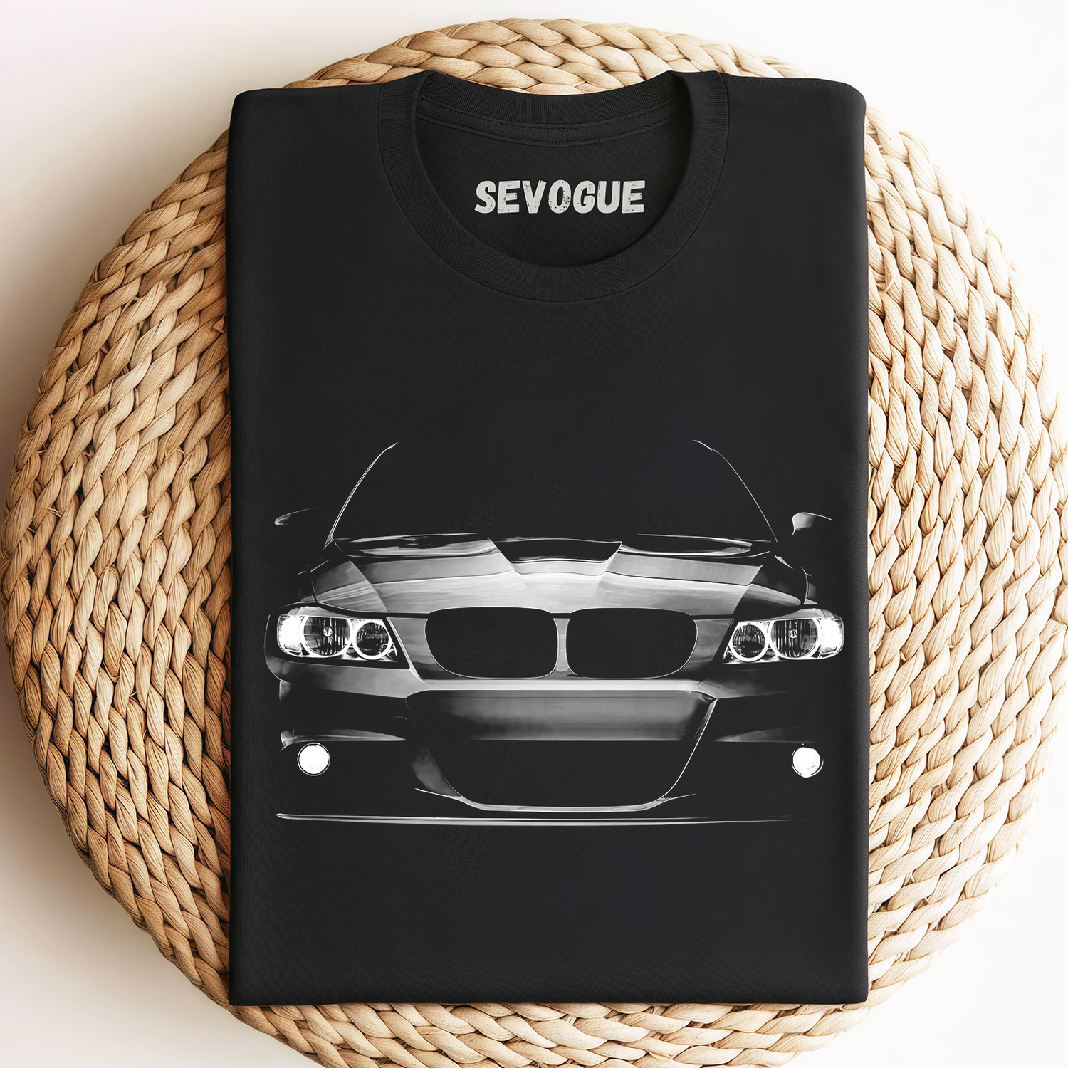 Bimmer E92 M3 Blue Angel Eyes Oss Headlights Glow Unisex Tee, Sweatshirt & Hoodie