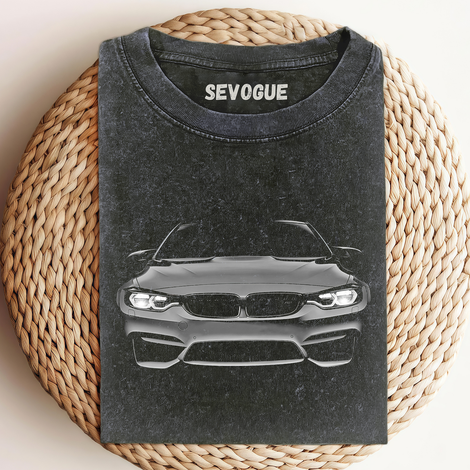 Bimmer M4 Headlights Glow Beemer Mens Gift Idea Present Awsome Car Lights On Black Unisex Tee, Sweatshirt & Hoodie