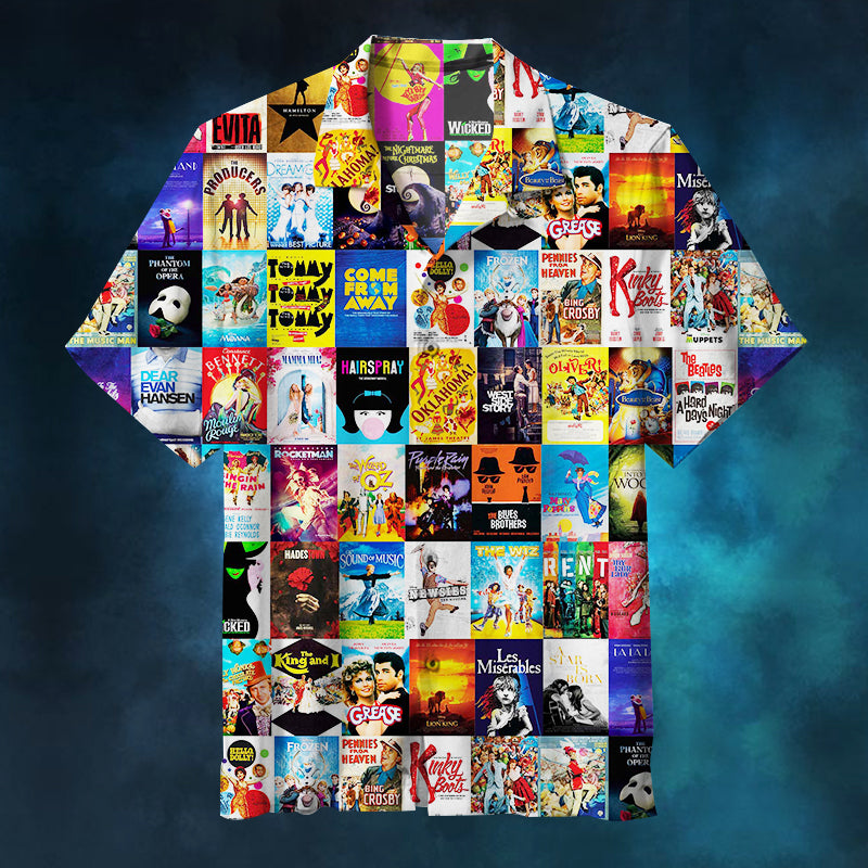 Broadway Classic Musical Hawaiian Shirt
