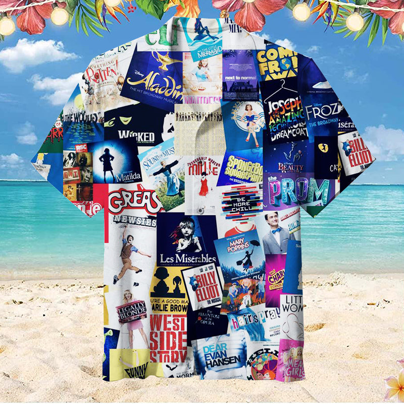 Broadway Classic Musical Hawaiian Shirt