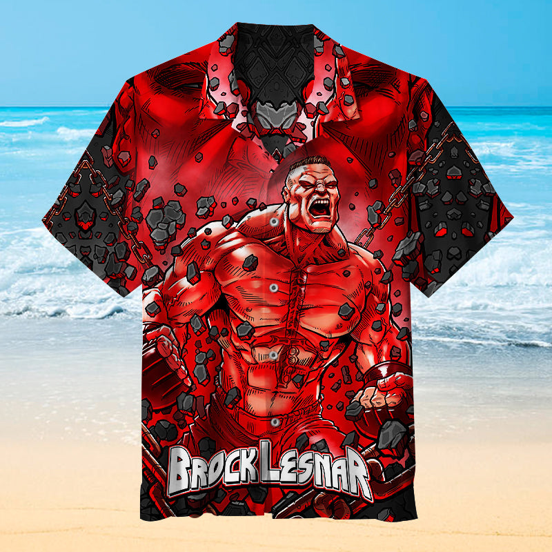Brock Lesner Universal Hawaiian Shirt