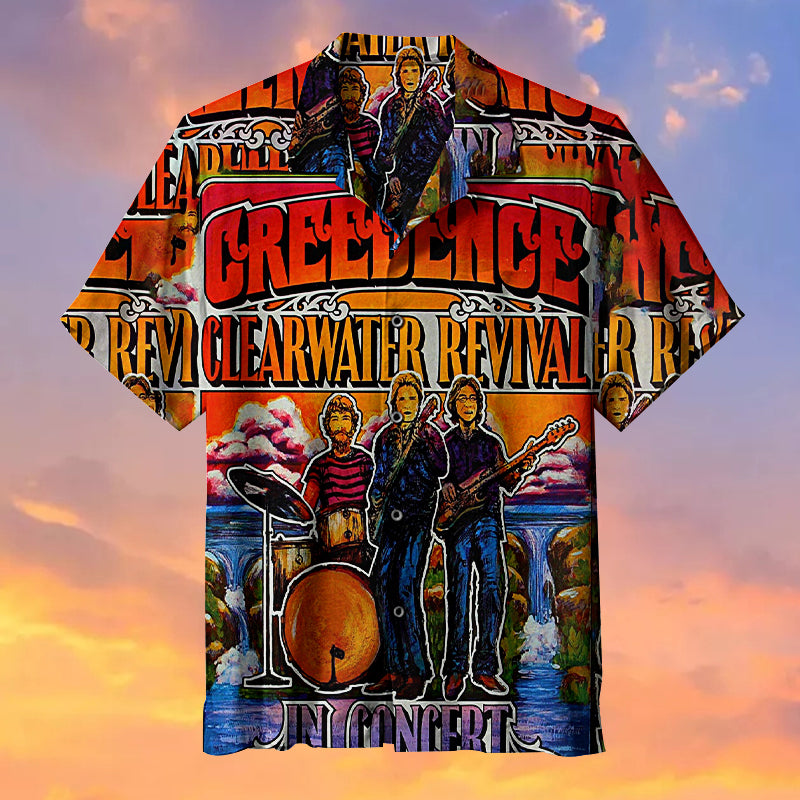CCR In Concert Rock Universal Hawaiian Shirt