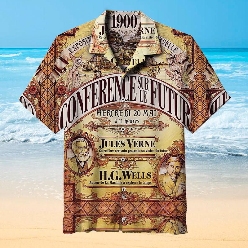 CONFERENCE SURLE FUTUR|Universal Hawaiian Shirt
