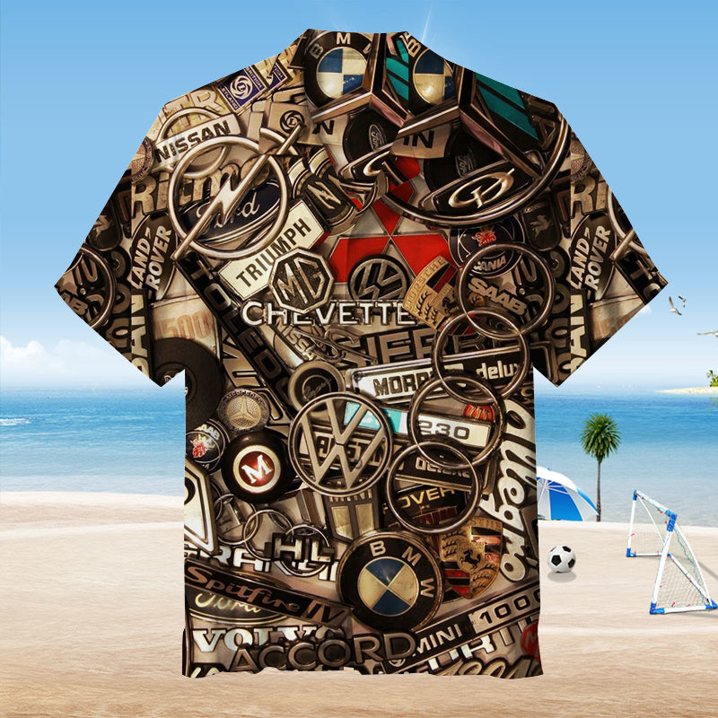 Car Badges Hawaiian Shirt