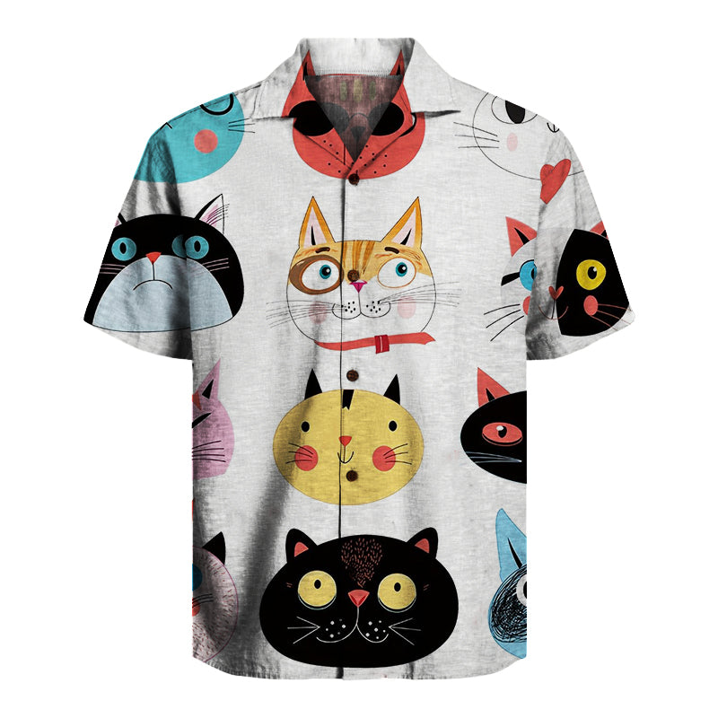Cat  Unisex Hawaiian Shirt