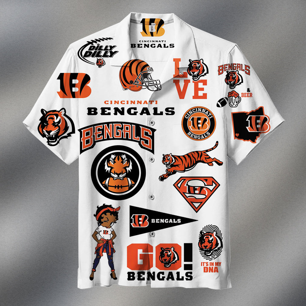 Cincinnati Bengals Unisex Hawaiian Shirt