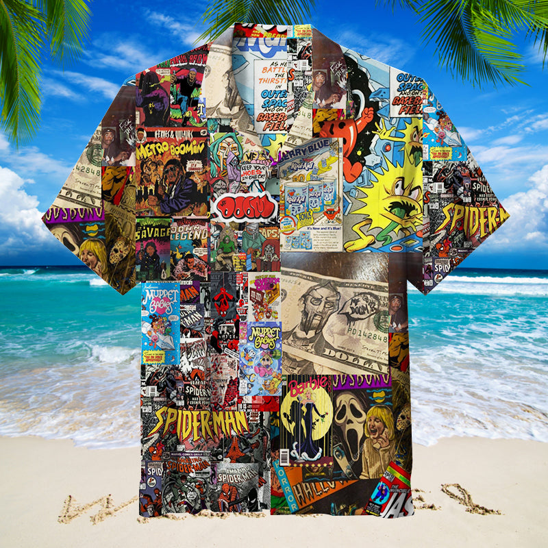 Classic Comics Unisex Hawaiian Shirt