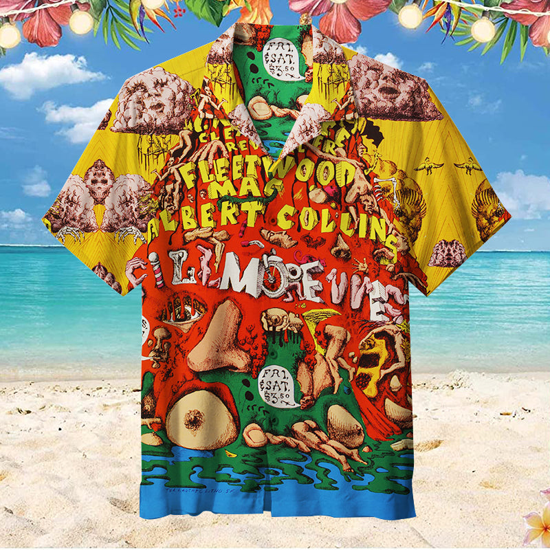 Creedence Clearwater Revival Hawaiian Shirt