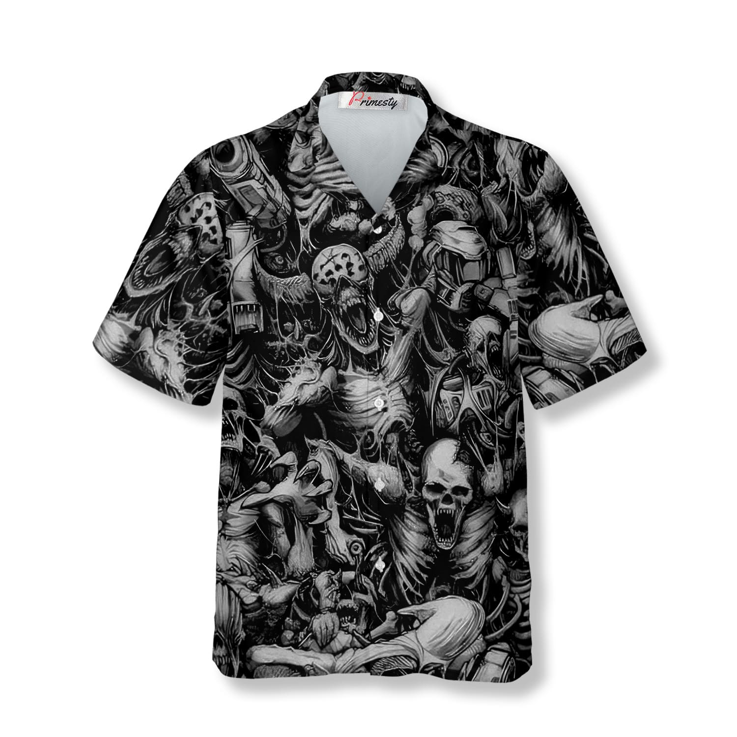 Demons Occultum Skull Hawaiian Shirt