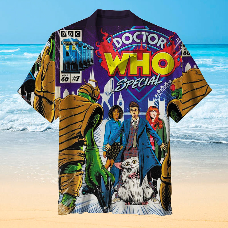 Doctor Who Hawaiian Shirt