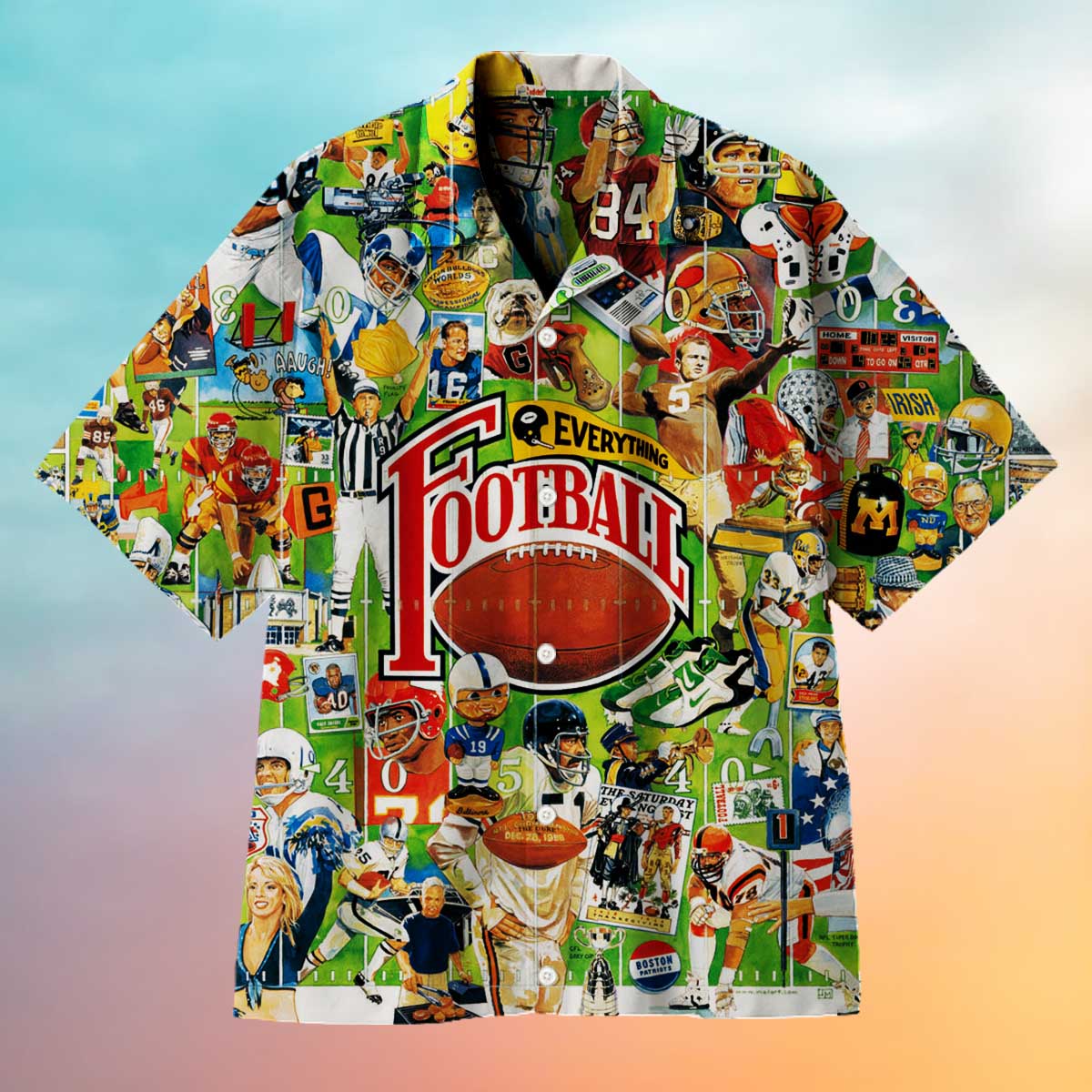 Everything Football Universal Hawaiian Shirt