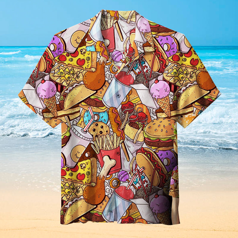 Fast Food Unisex Hawaiian Shirt
