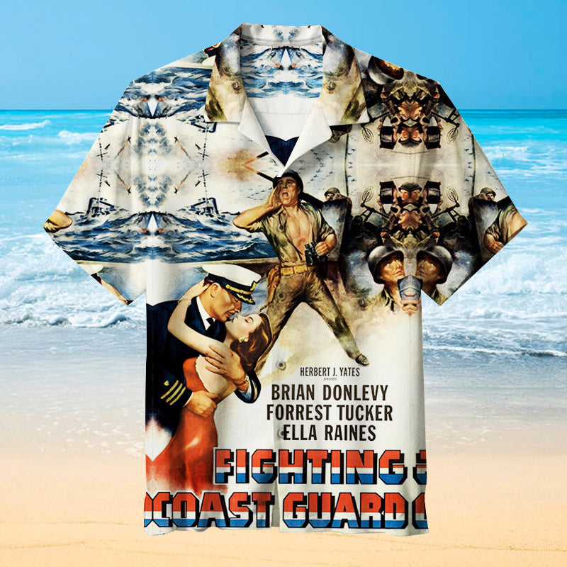 Fighting Coast Guard Unisex Hawaiian Shirt
