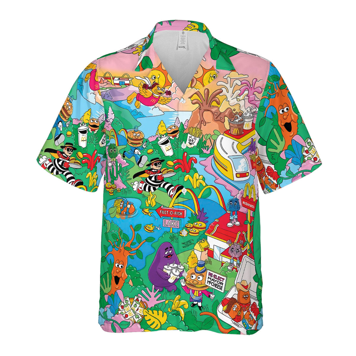 Foodland Mcdonaldland Hawaiian Shirt