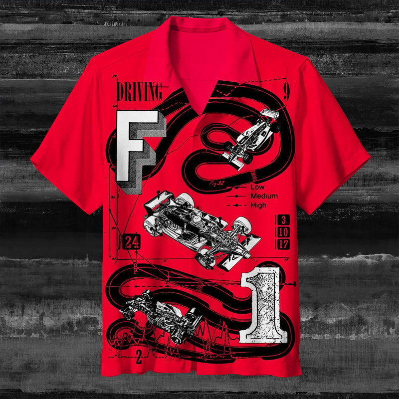 Formula One Hawaiian Shirt