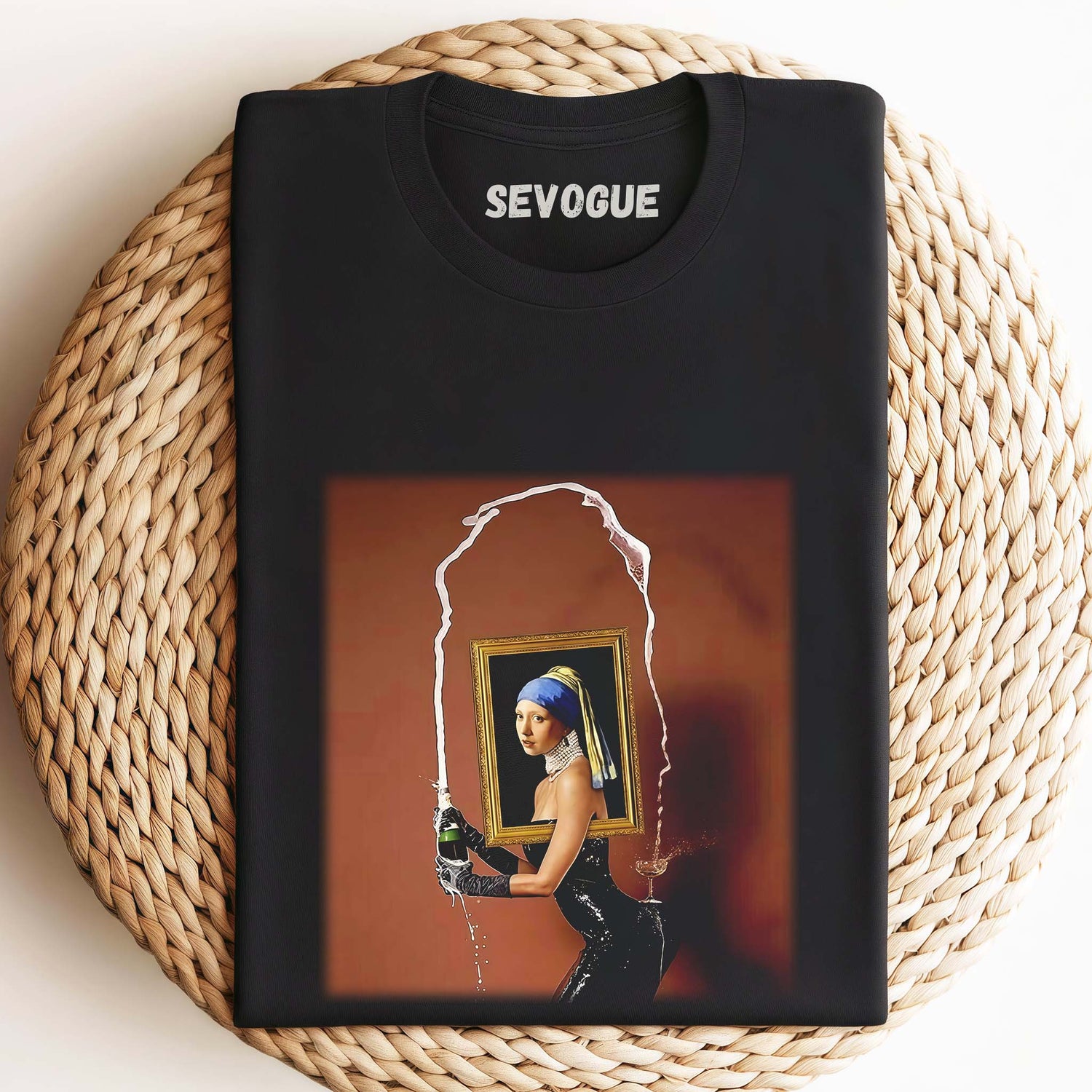 Funny Girl With A Pearl Earring Unisex Tee, Sweatshirt & Hoodie