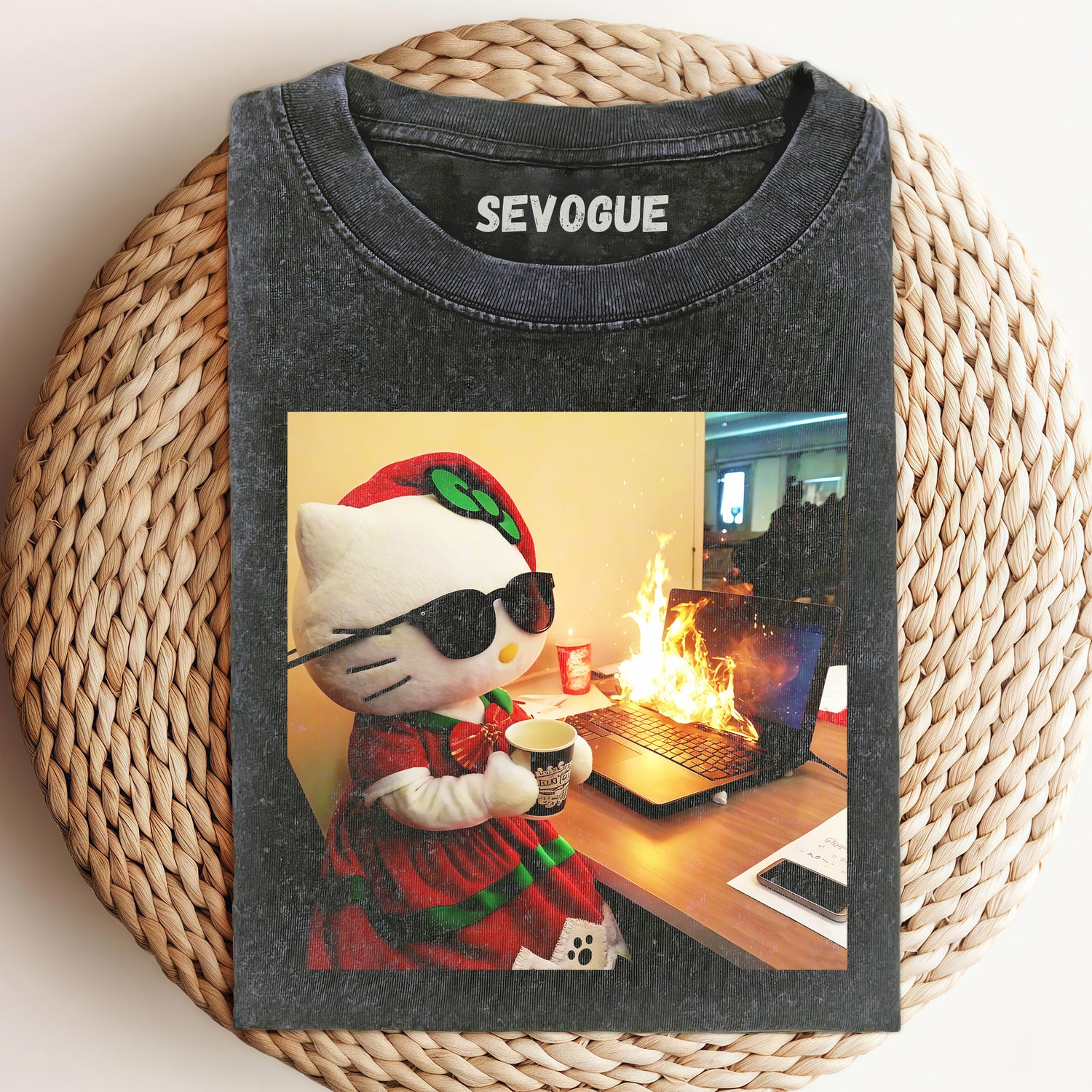 Funny Hello Kitty Unisex Tee, Sweatshirt & Hoodi