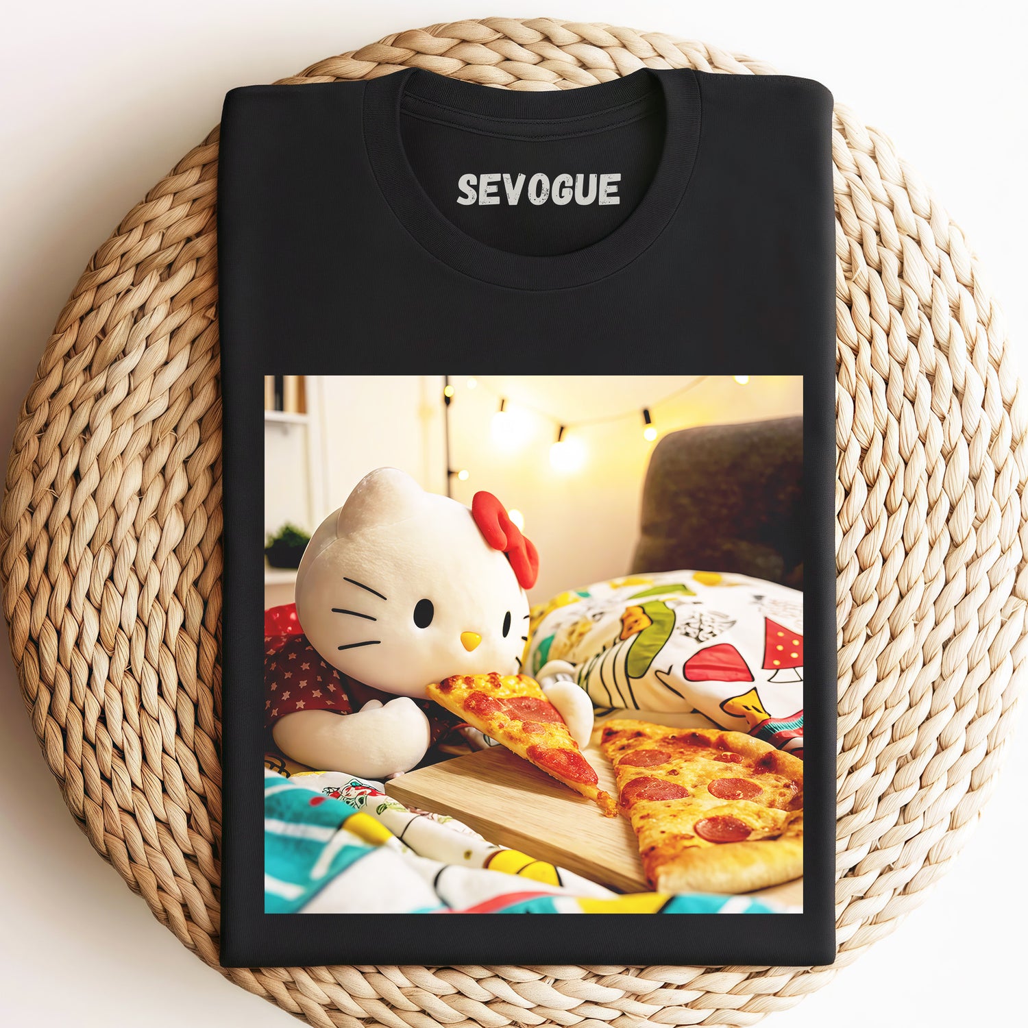 Funny Hello Kitty V12  Unisex Tee, Sweatshirt & Hoodi