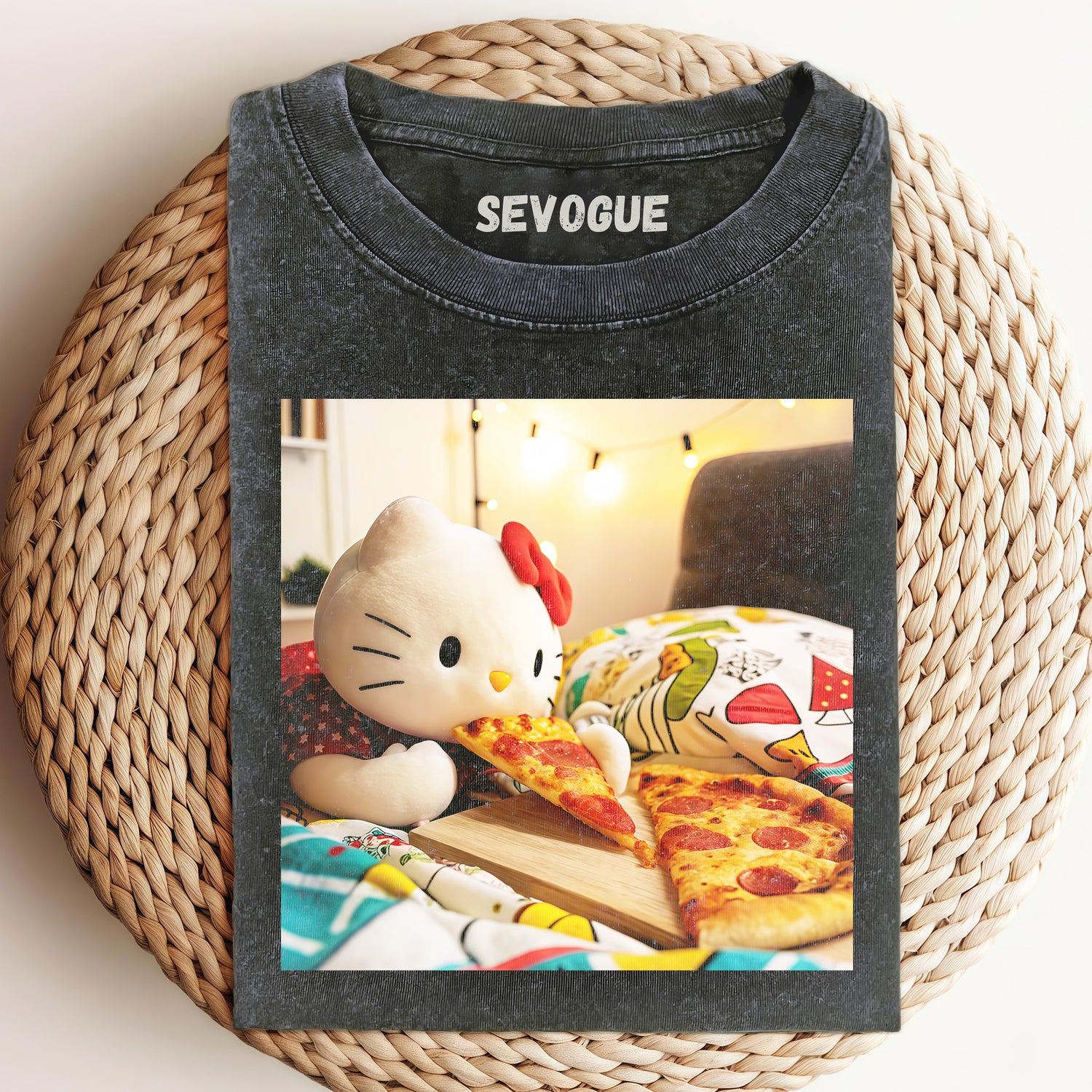 Funny Hello Kitty V12  Unisex Tee, Sweatshirt & Hoodi