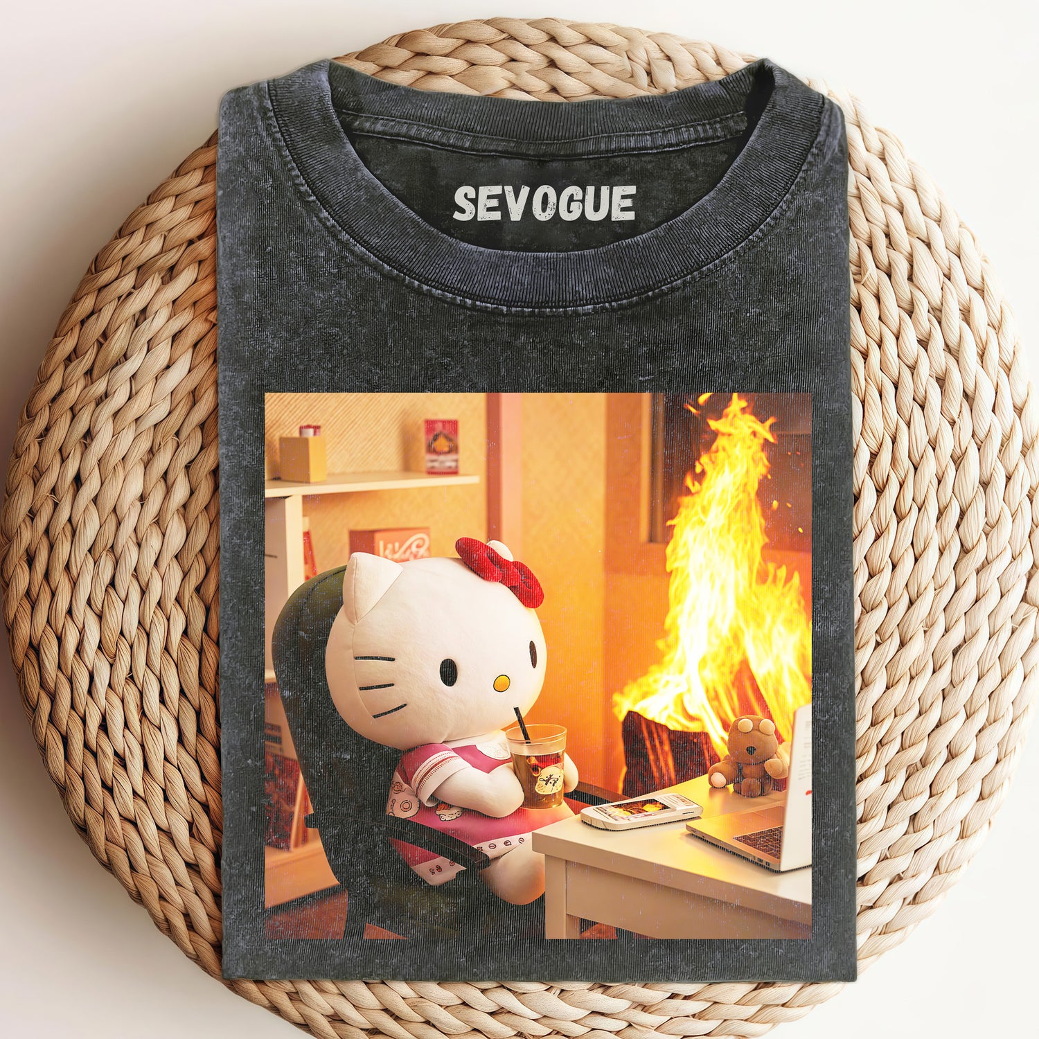 Funny Hello Kitty V3  Unisex Tee, Sweatshirt & Hoodi