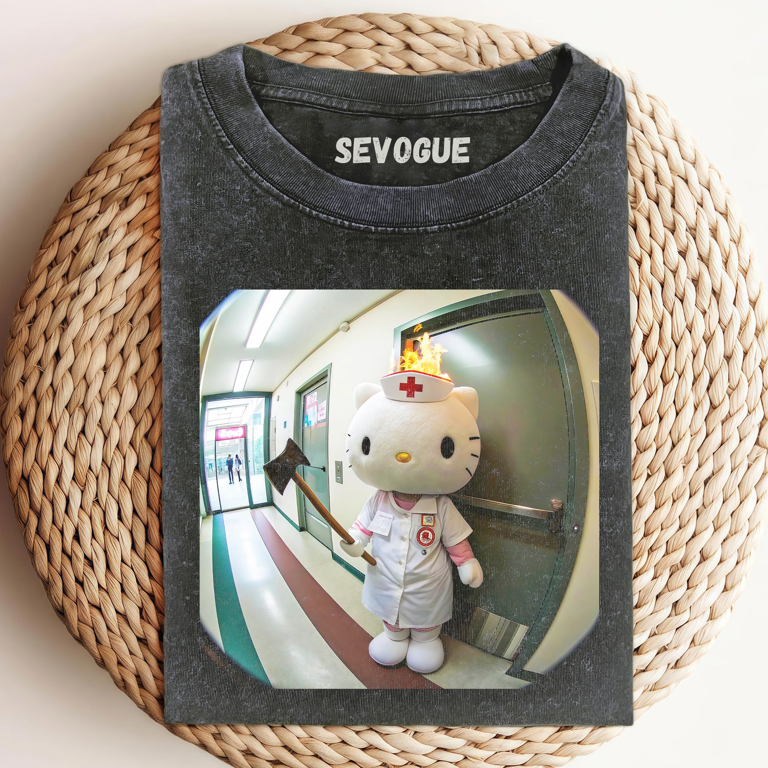 Funny Hello Kitty V7  Unisex Tee, Sweatshirt & Hoodi
