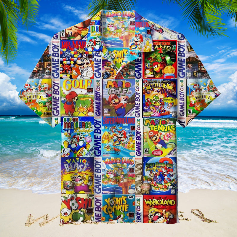 Game Boys Unisex Hawaiian Shirt