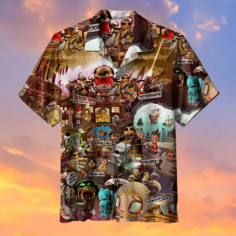 Game Icons And Movie Favorites Universal Hawaiian Shirt