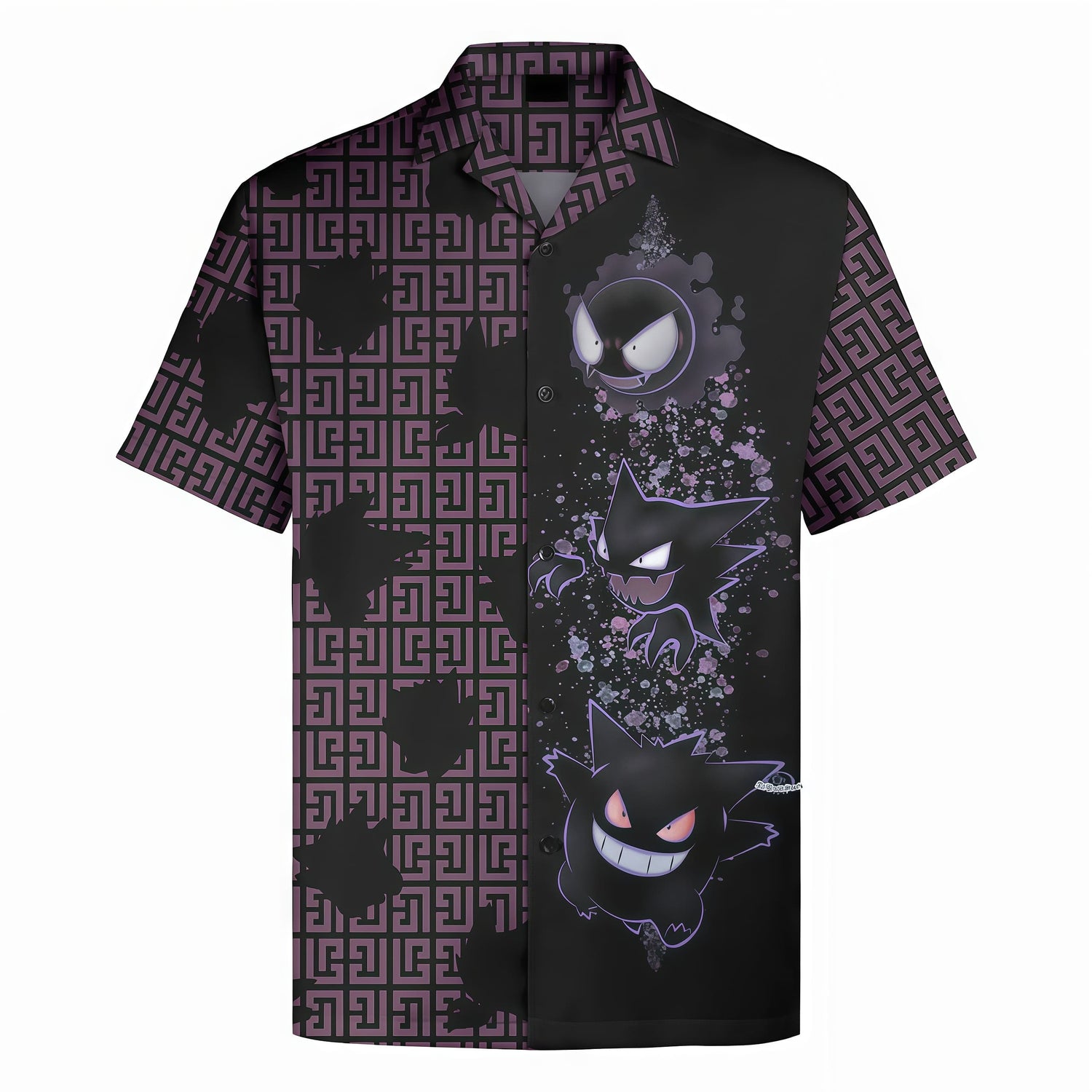 Gengar Unisex Hawaiian Shirt