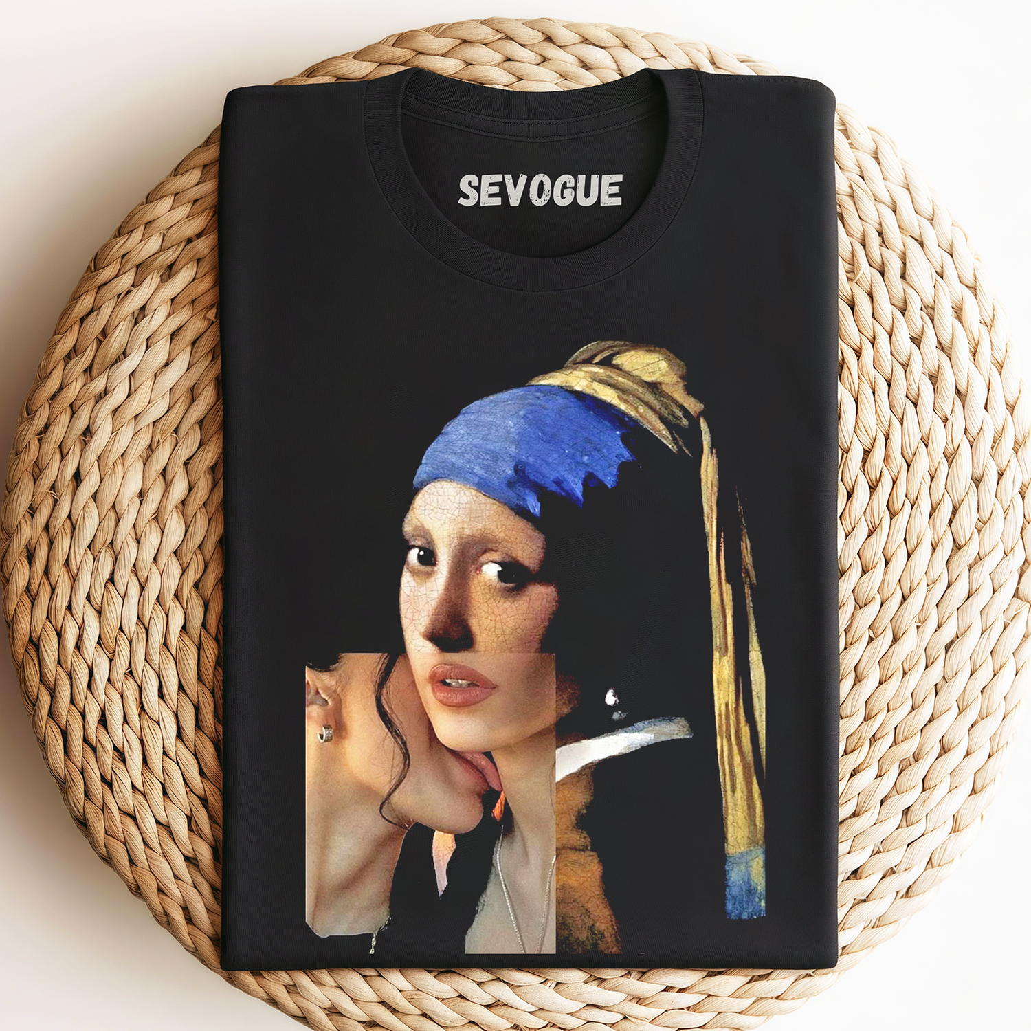 Girl With A Pearl Earring Funny Unisex Tee, Sweatshirt & Hoodie