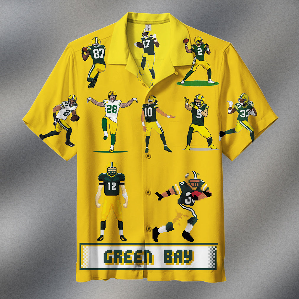 Green Bay Packers Hawaiian Shirt