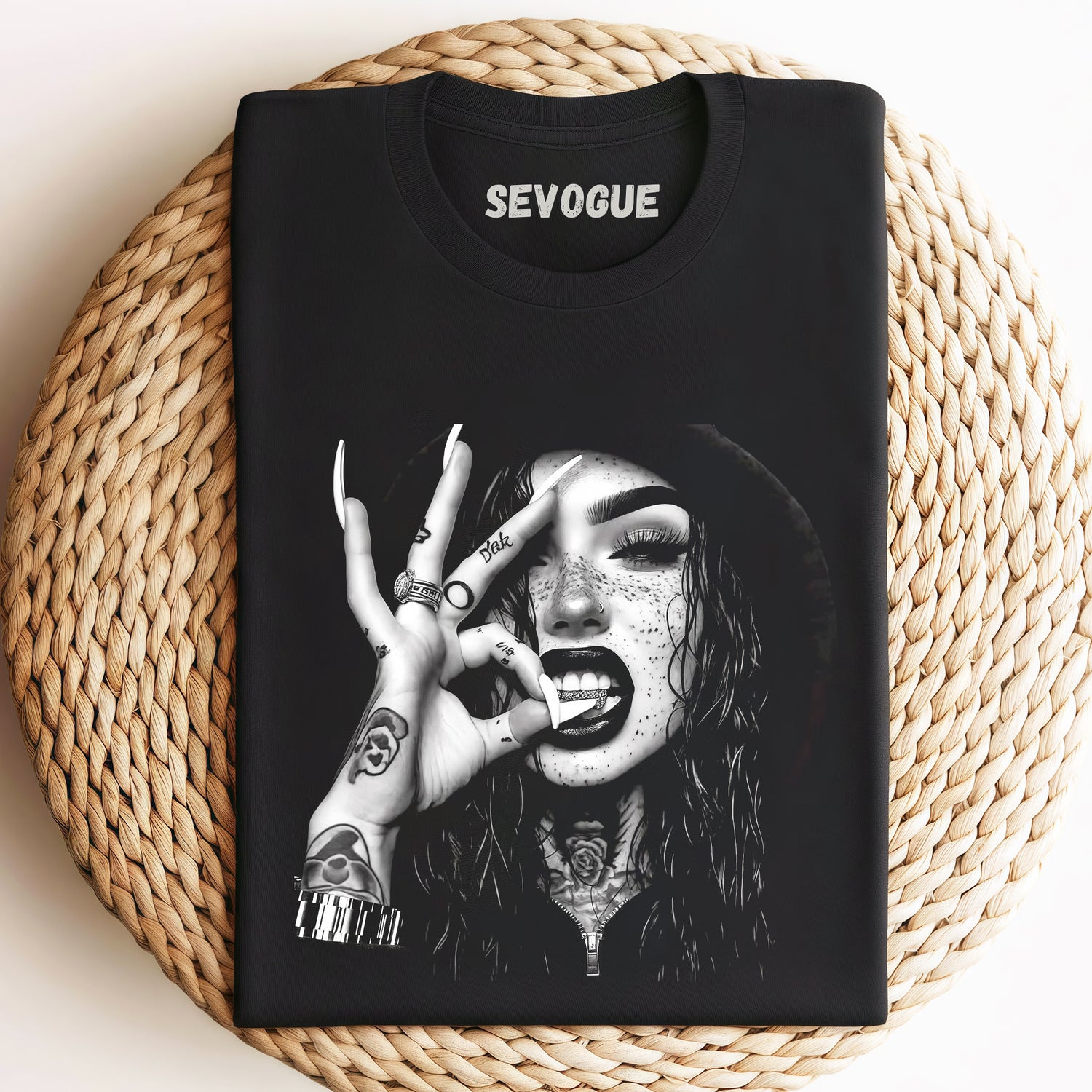 Hand Face V2 Unisex Tee, Sweatshirt & Hoodie