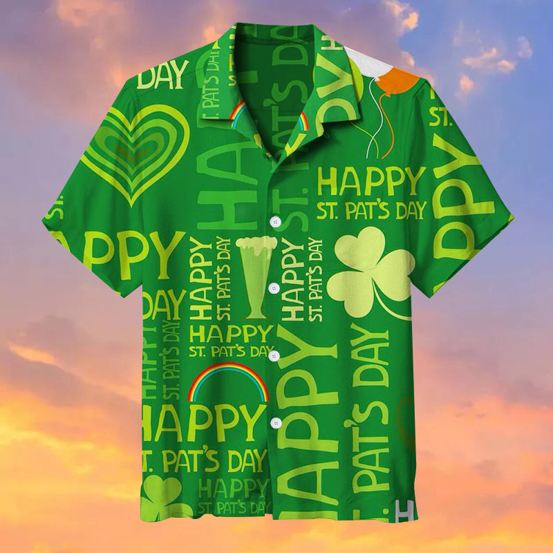 Happy St.Patrick's Day Unisex Hawaiian Shirt