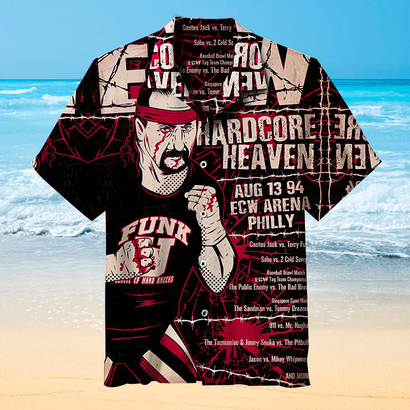 Hardcore Heaven Universal Hawaiian Shirt