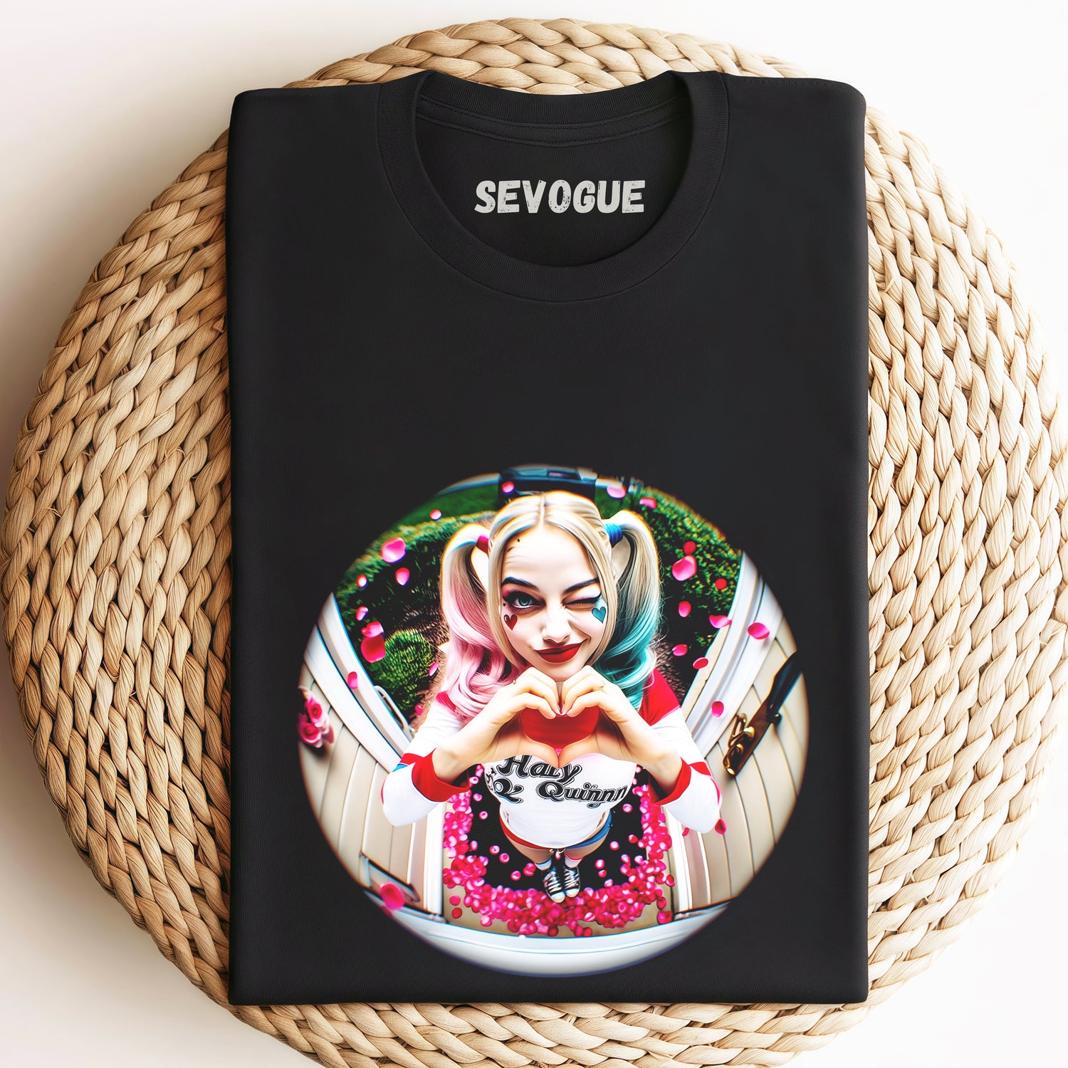 Harley Quinn Retro Unisex Tee, Sweatshirt & Hoodi