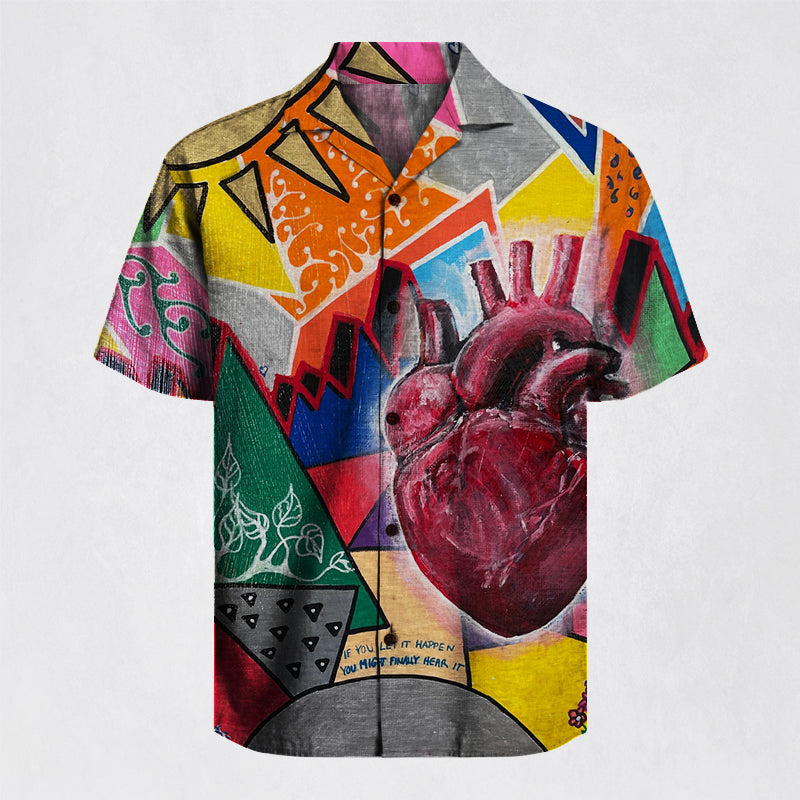 Heart Unisex Hawaiian Shirt