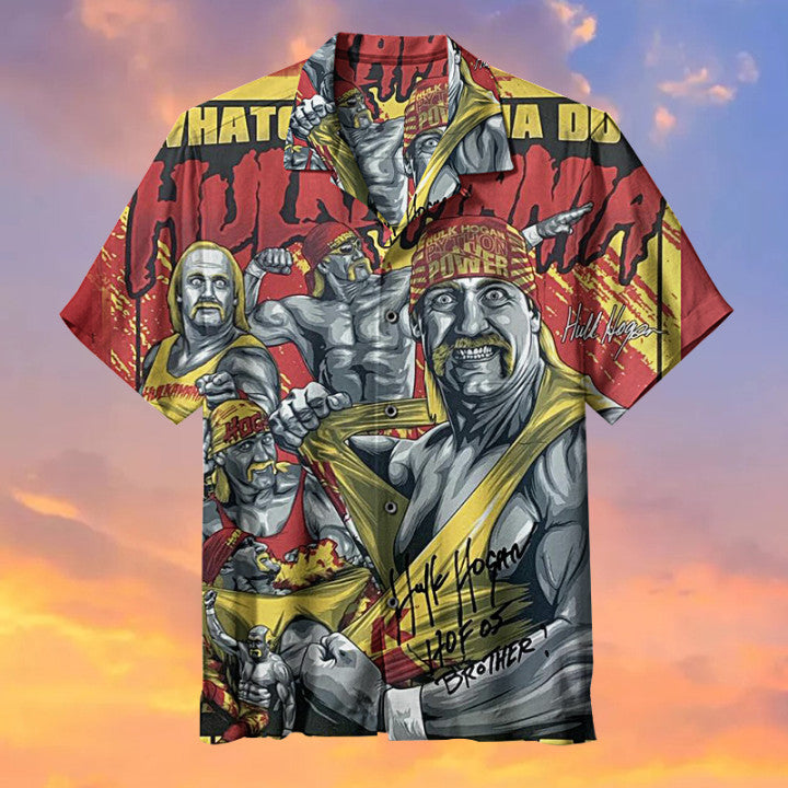 Hulkamania—Hulk Hogan |Universal Hawaiian Shirt