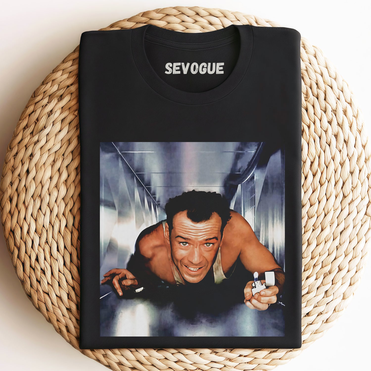 John Mcclane Crawl Unisex Tee, Sweatshirt & Hoodie