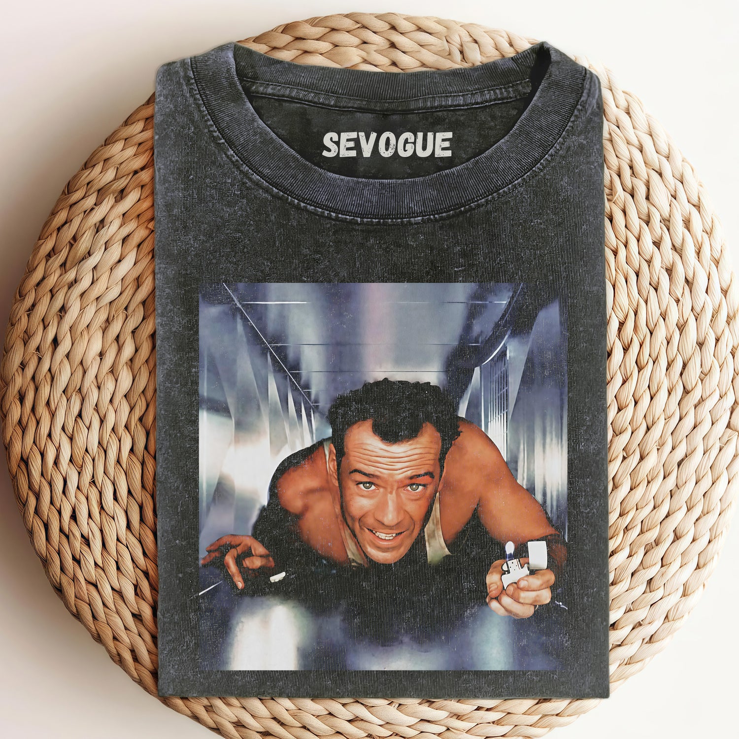 John Mcclane Crawl Unisex Tee, Sweatshirt & Hoodie